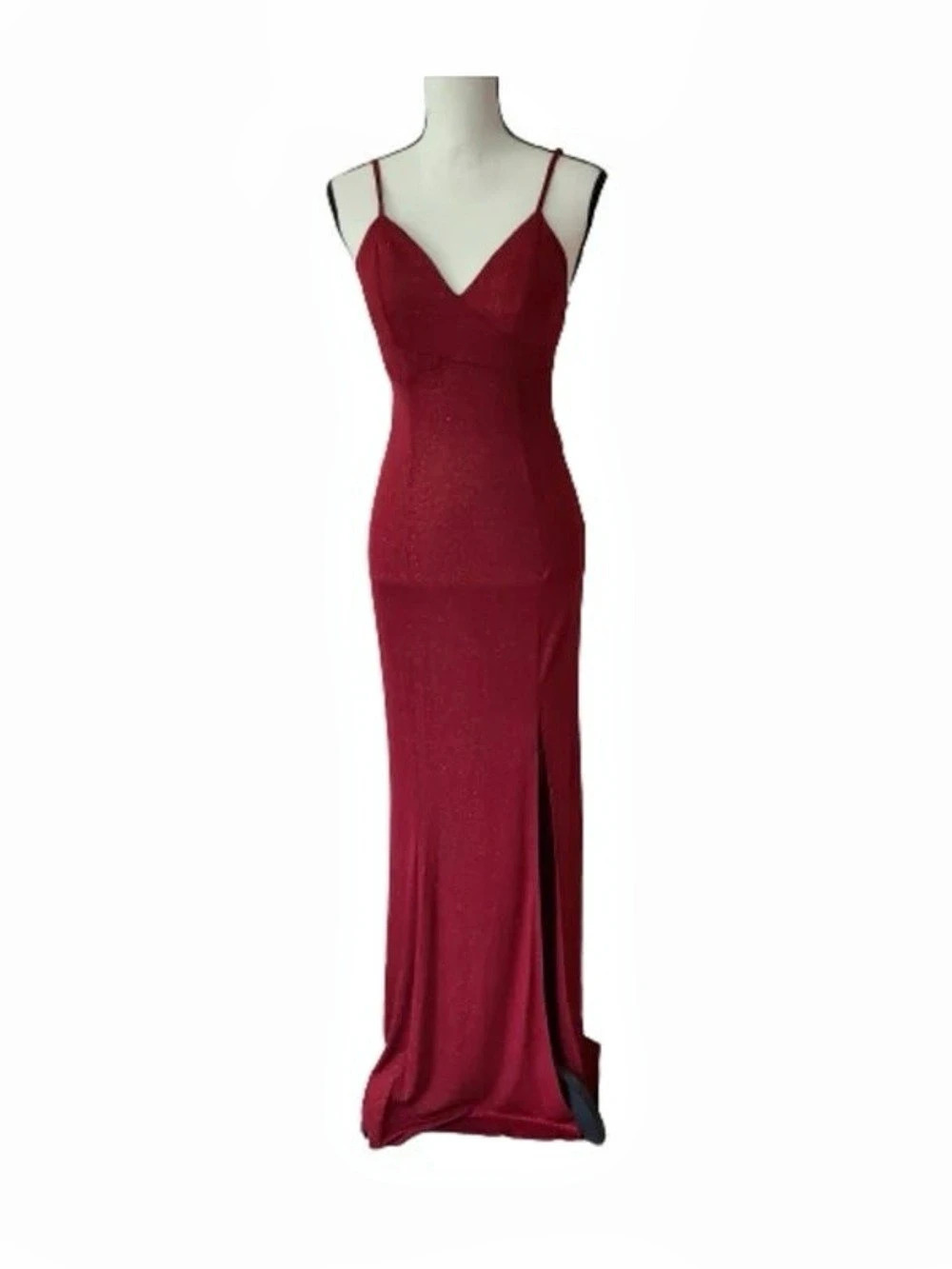 Burgundy Maxi Dress
